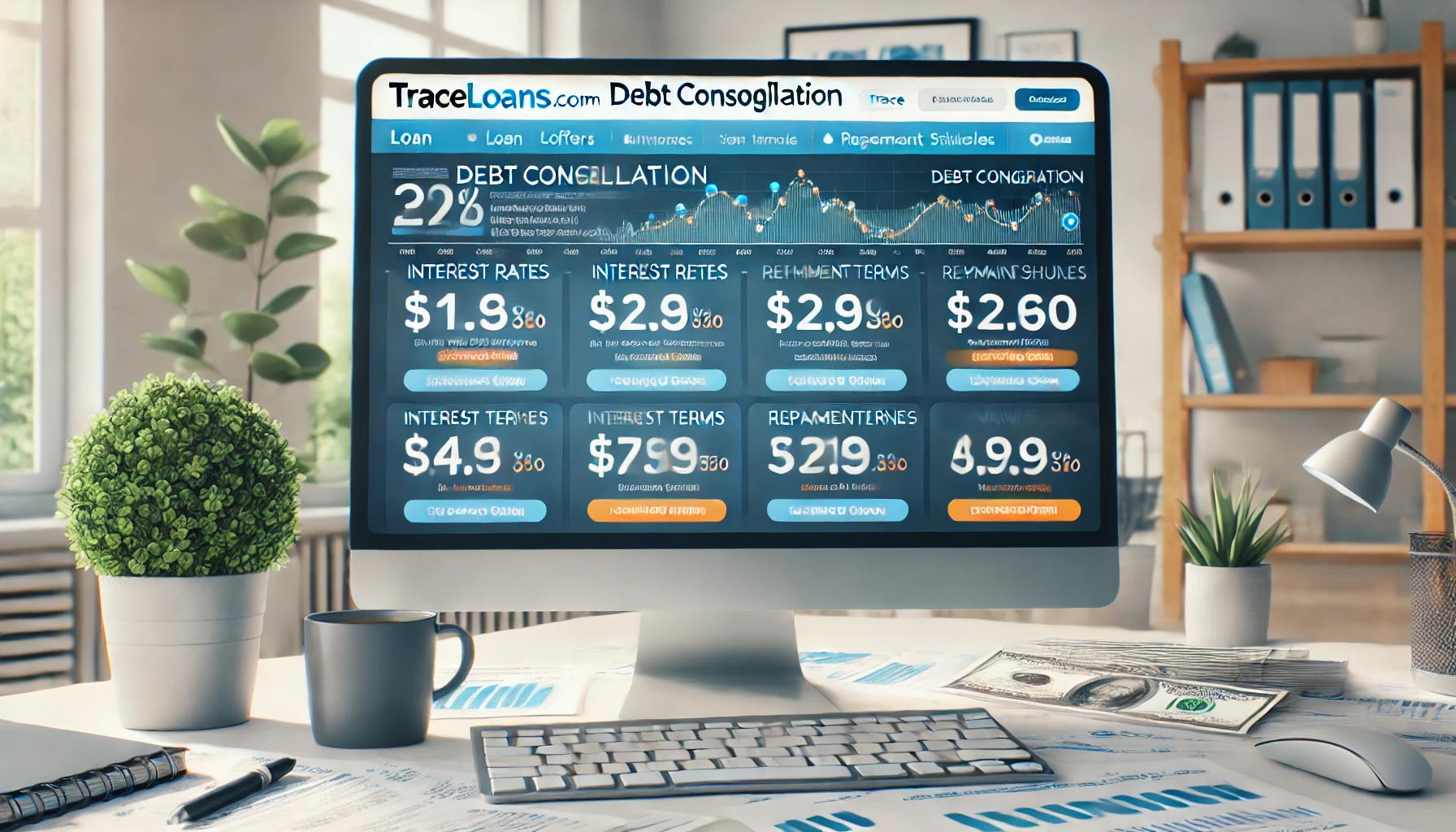 TraceLoans.com Debt Consolidation